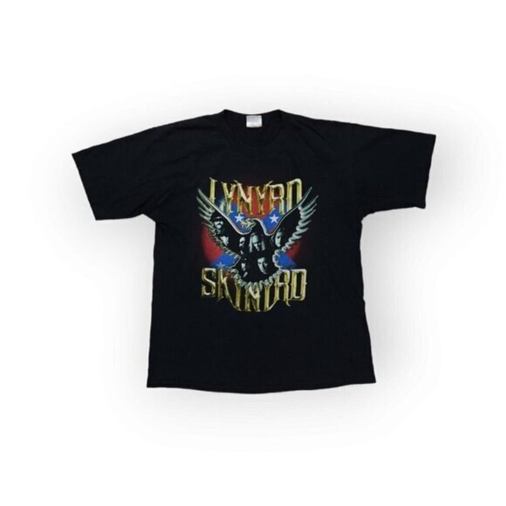 Vintage Lynyrd Skynyrd T Shirt 2000‎ Double Sided Mens Large